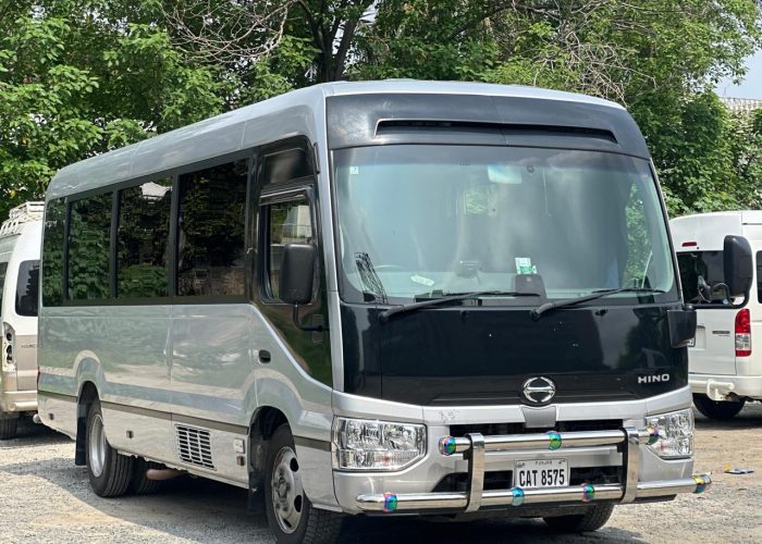 Toyota Coaster Saloon for Rent in Bahria Town Lahore