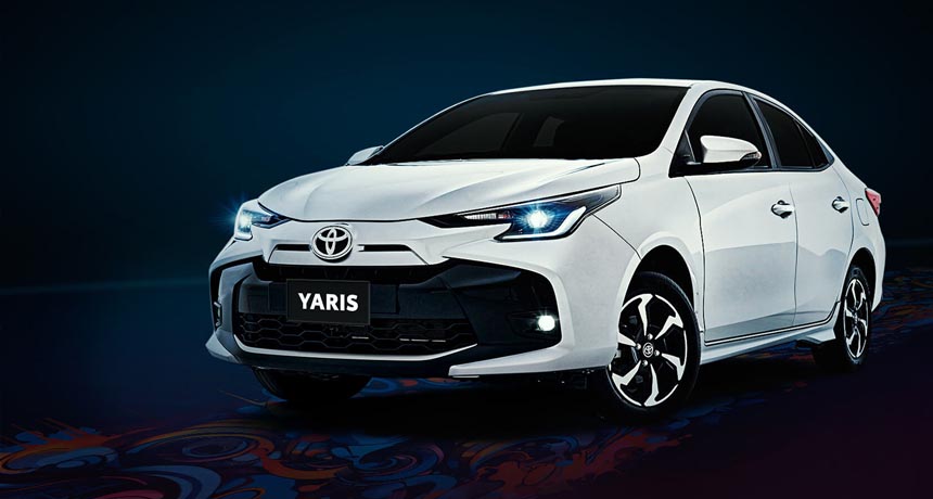 Toyota Yaris for Rent in Bahria Town Lahore